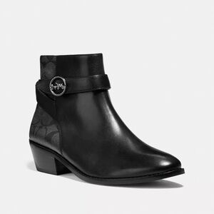 Coach Black Ankle Boots for Women